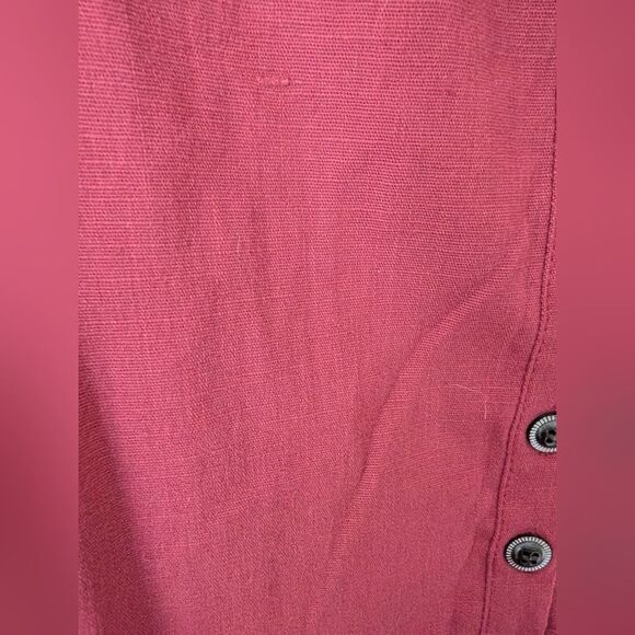 Modcloth X Collectif Cherished Era Maroon Burgundy Red Swing Dress Size 26 - Picture 6 of 10